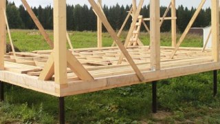 Сарай на винтовых сваях или хозблок на сваях Баксан цена от 2545 руб. / шт.